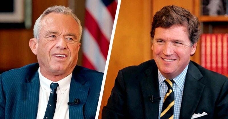 rfk jr. and tucker carlson