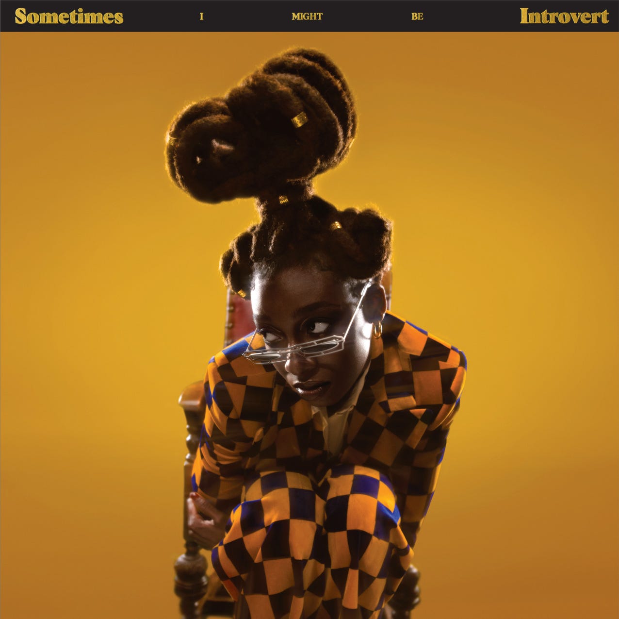 Album cover to Little Simz's Sometimes I Might Be Introvert
