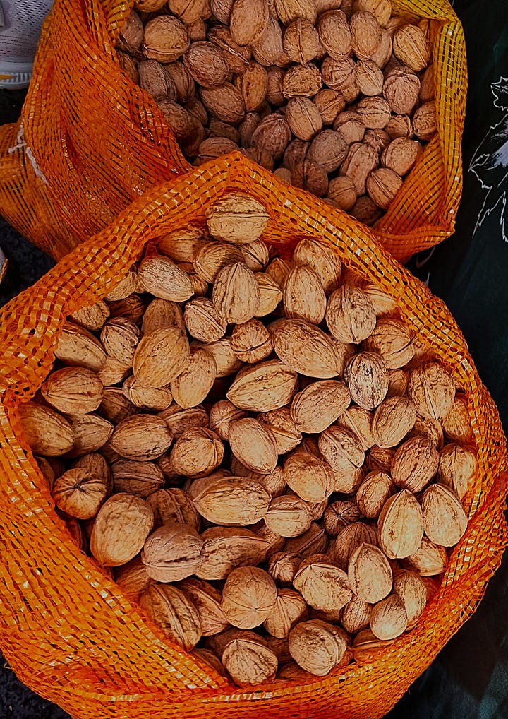 At the farmers' market December