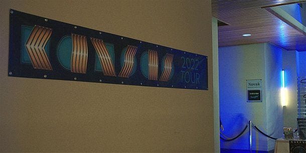 Kansas promoting 2022 tour on Walker show 2.14. Kansas promoting 2022 tour on Walker show 2.14.