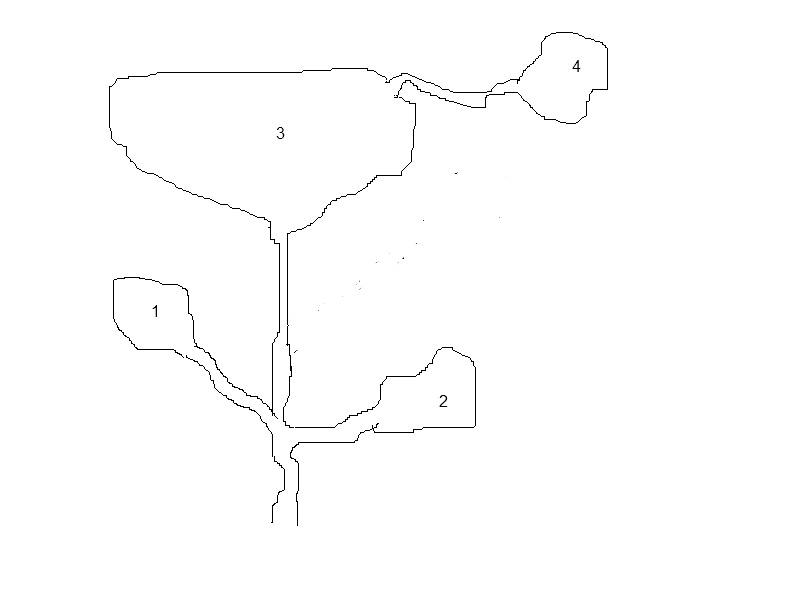 Map of the tomb Map of the tomb