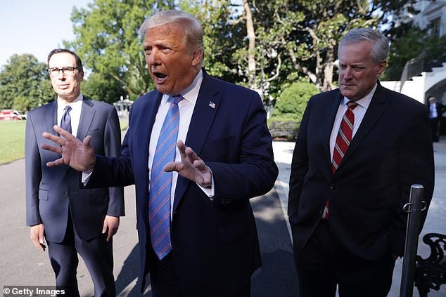 Donald Trump's Chief Of Staff Mark Meadows Tests Positive For COVID-19 ... Donald Trump's Chief Of Staff Mark Meadows Tests Positive For COVID-19 ...