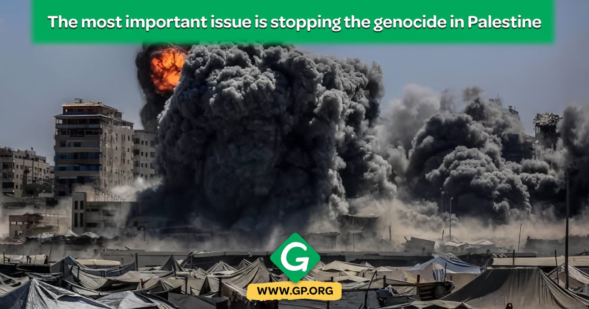 Essential Issue What is the Most Important Issue? - by Green Party US