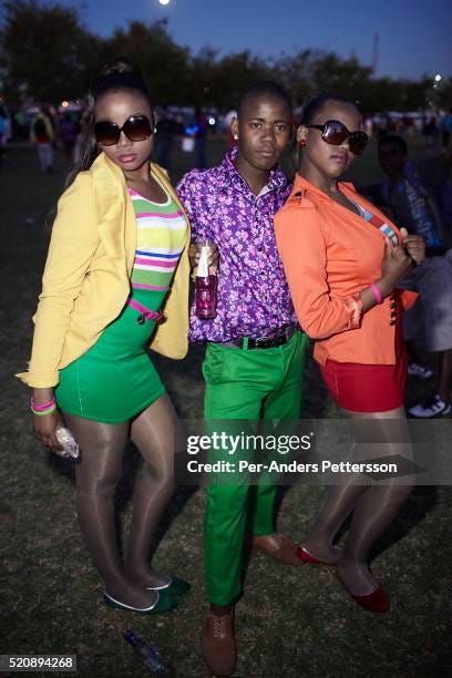 Izikhothane youth dance and display their clothes on September 29,... News  Photo - Getty Images