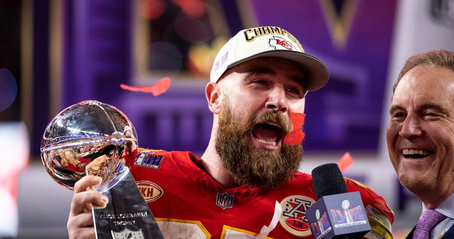 Travis Kelce's Super Bowl Speech Revealed: Chiefs 'Have the Formula' and  49ers Don't | News, Scores, Highlights, Stats, and Rumors | Bleacher Report