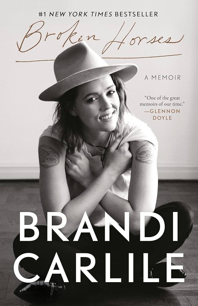 broken horses book cover by Brandi Carlile