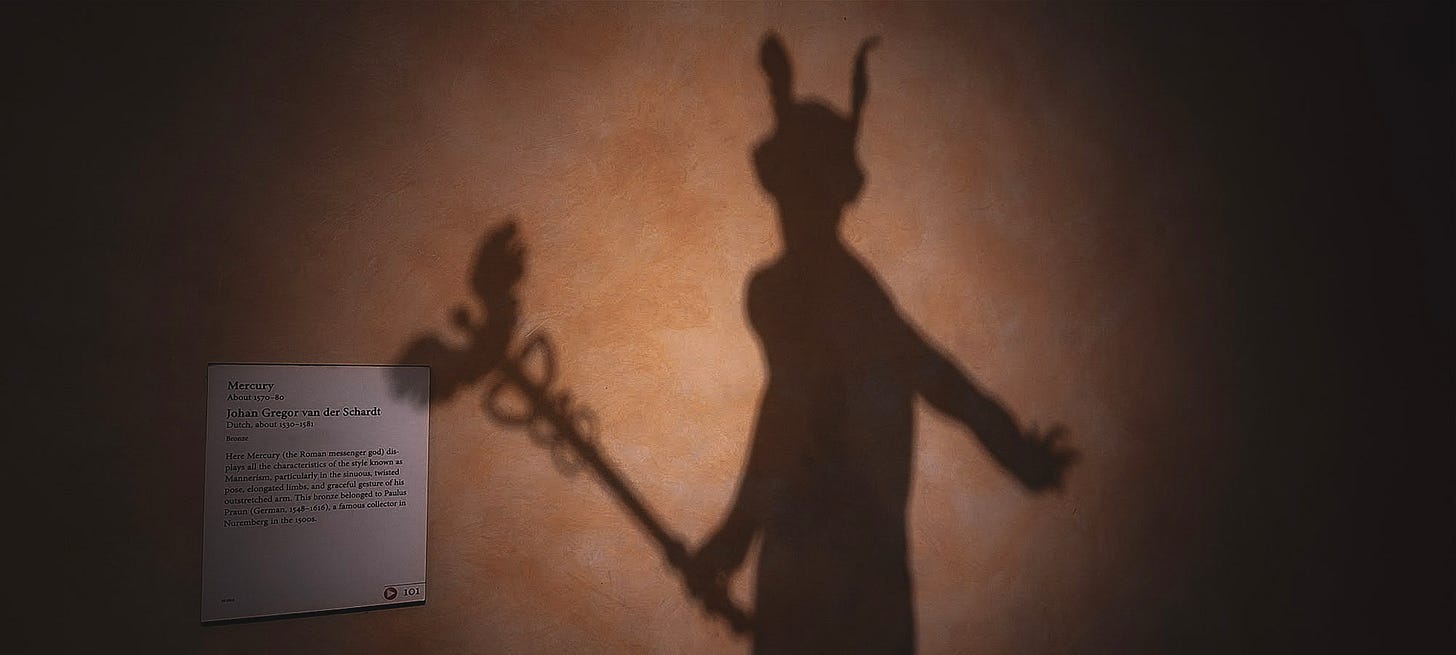 the god Mercury