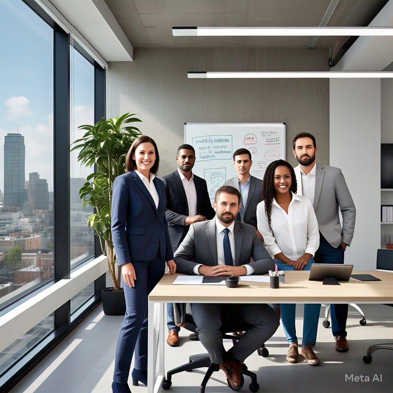 Image created using Meta AI. The prompt used to create the image is shared in the post