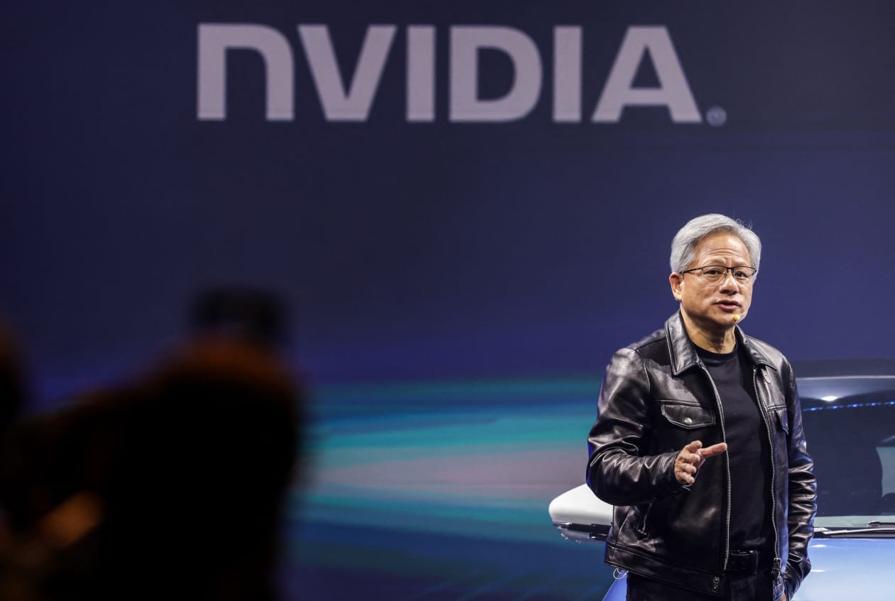Jensen Huang, co-founder and chief executive officer of Nvidia Corp., laments missing out on a big opportunity in China.