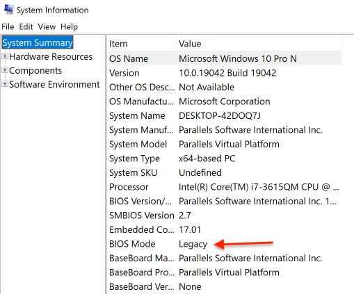 Windows 10 BIOS in Legacy mode Windows 10 BIOS in Legacy mode