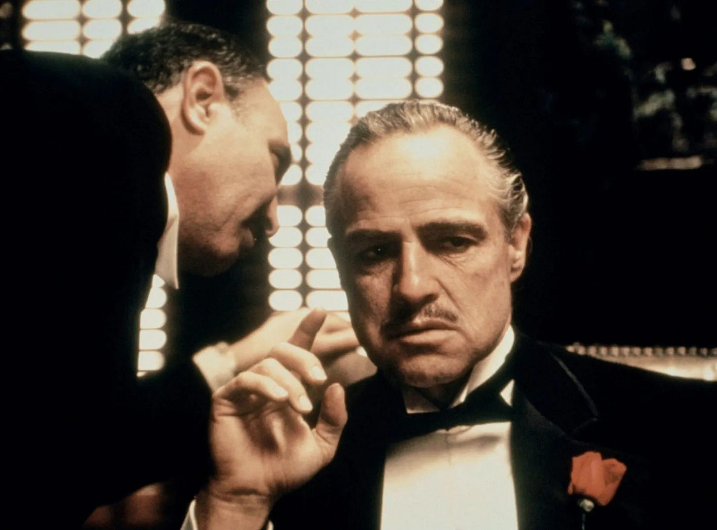 Marlon Brando in The Godfather