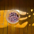 Macerated Blueberry Syrup