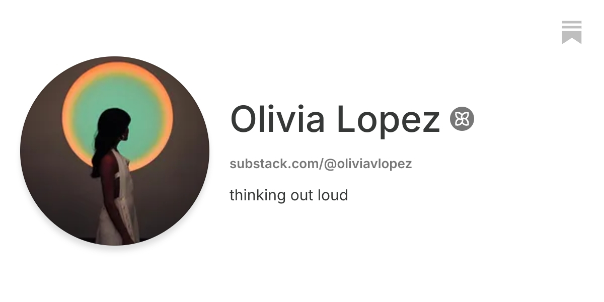 Olivia Lopez | Substack