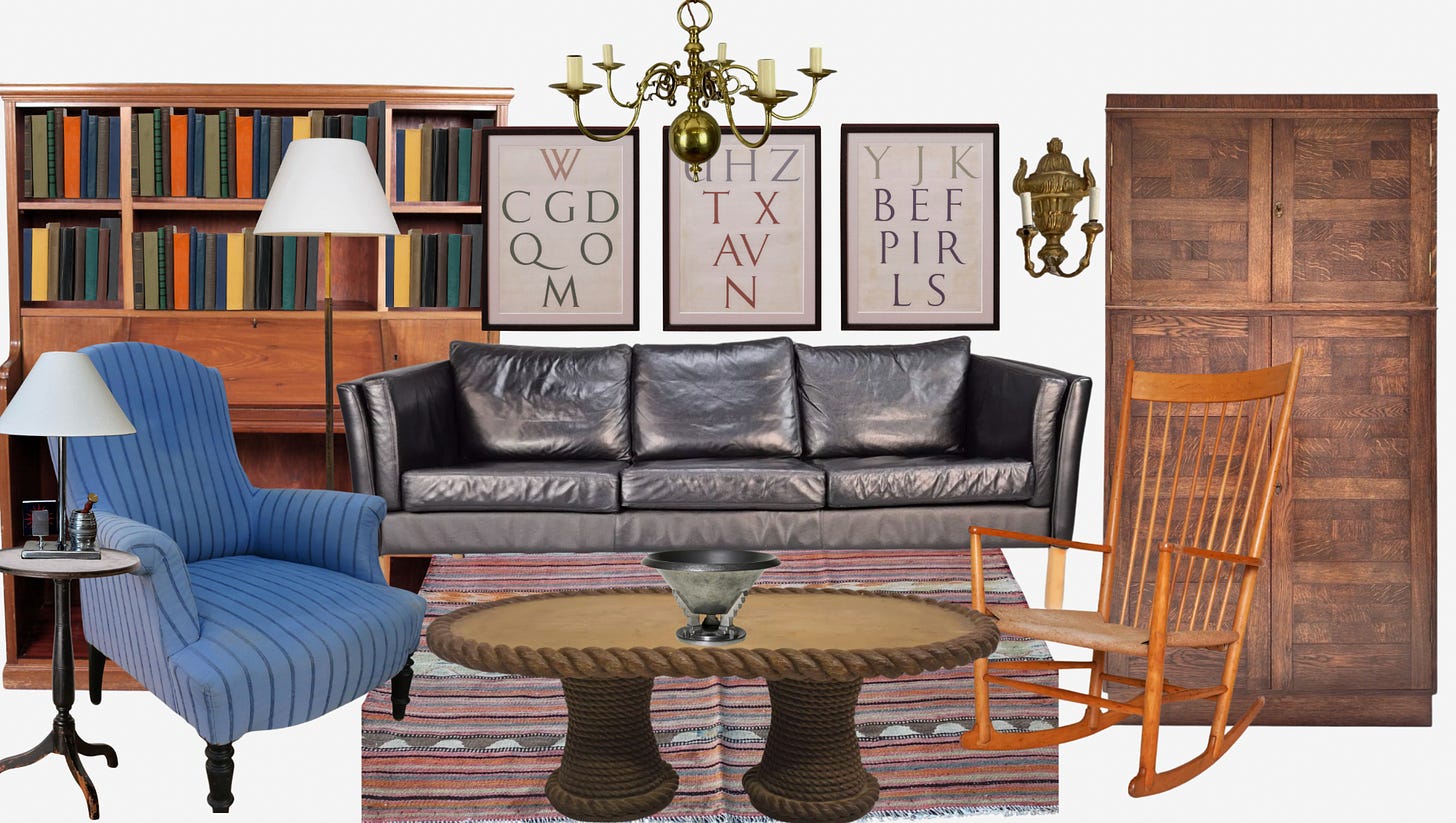 Tat London Antiques Under £500 Room Scheme