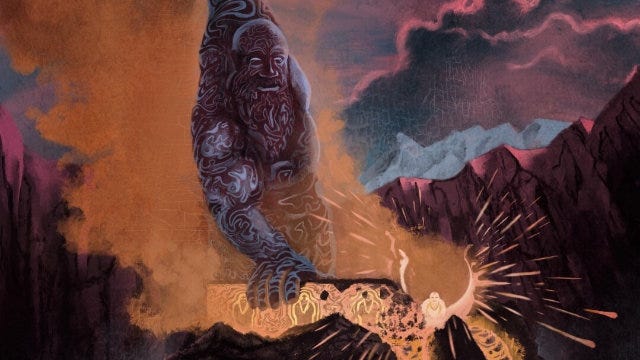 “Aulë creates the Dwarves” (Emy Art, 2023).