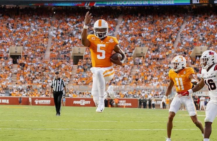 PFF Grades: Ball State At Tennessee | Rocky Top Insider