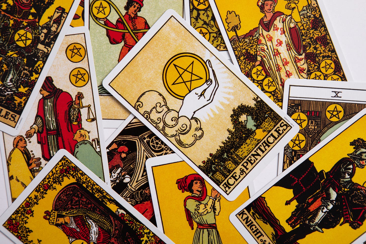 Tarot cards from the Rider Waite Tarot deck Tarot cards from the Rider Waite Tarot deck