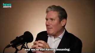 Kier Starmer Mr FOx is Davos' Man