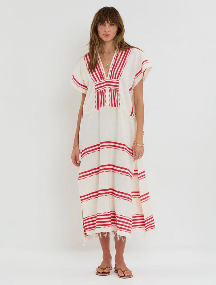 very beach dresses Black Aqua Cotton Beach Dress with Embroidery Lindsey Brown