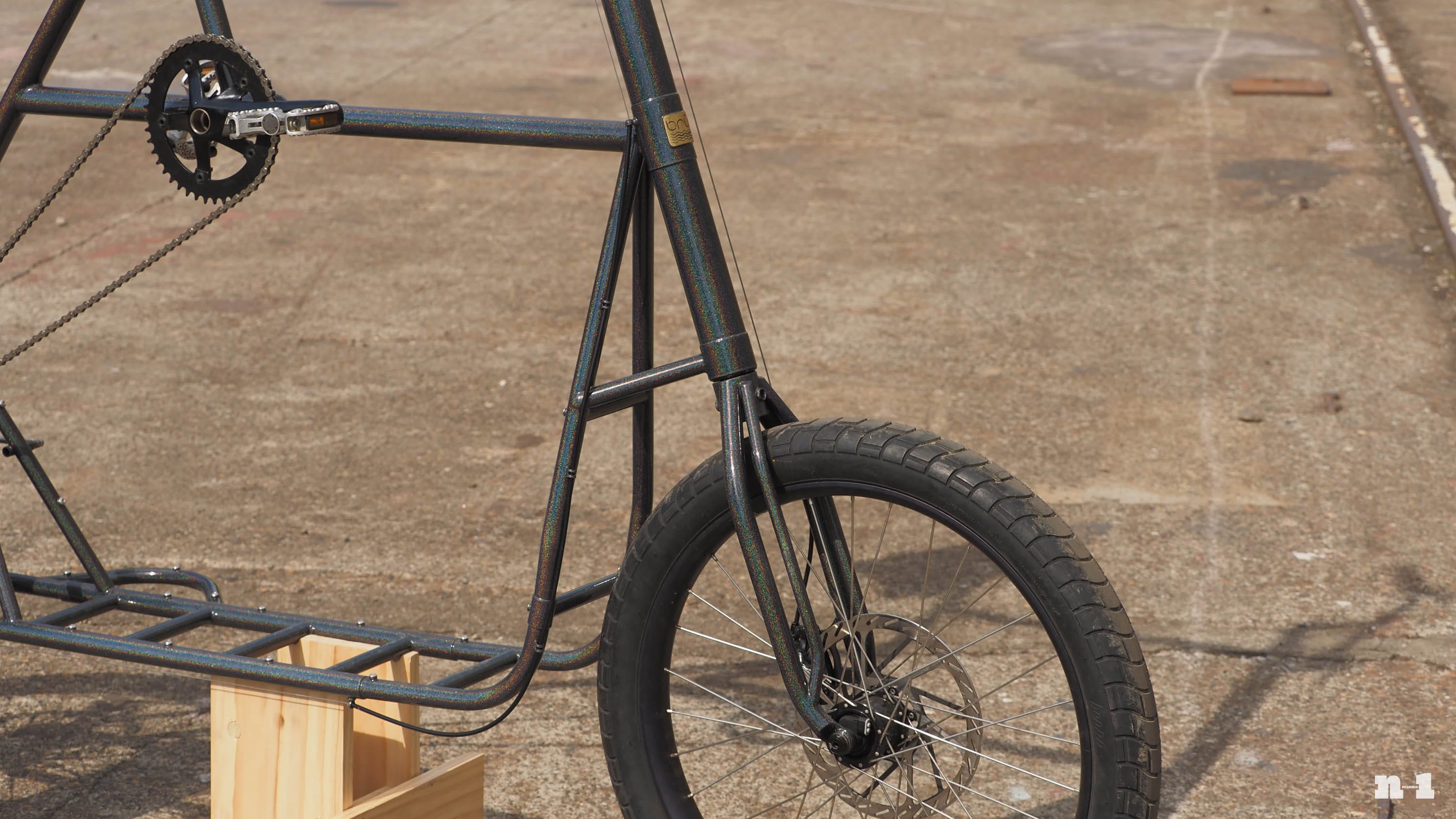 Brulé Bicycles tall bike fork