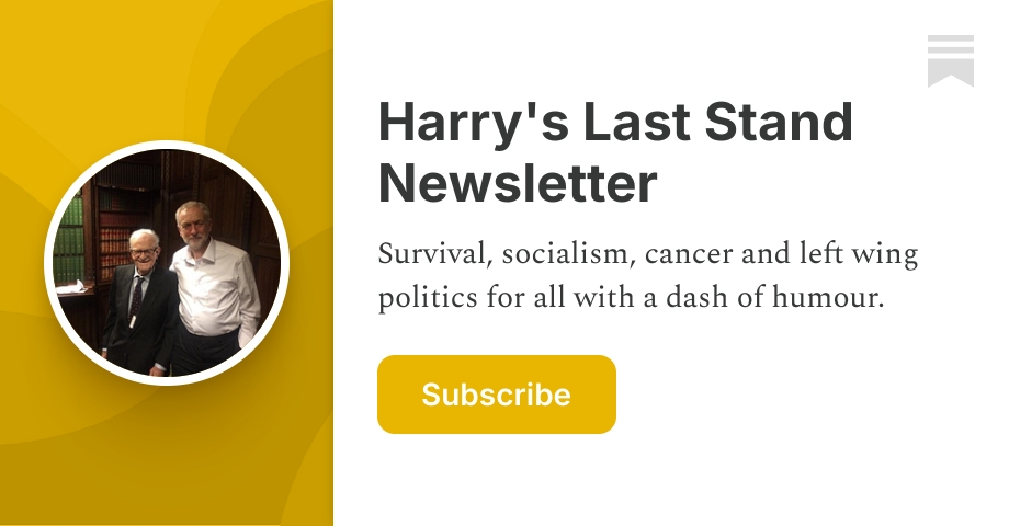 Harry's Last Stand Newsletter | JM Smith | Substack