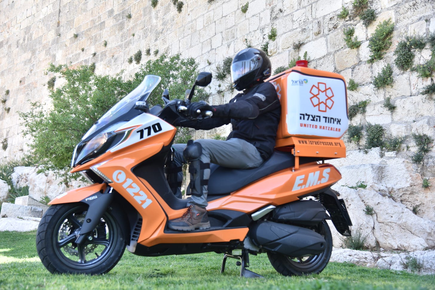 File:A United Hatzalah ambucycle.jpg - Wikimedia Commons