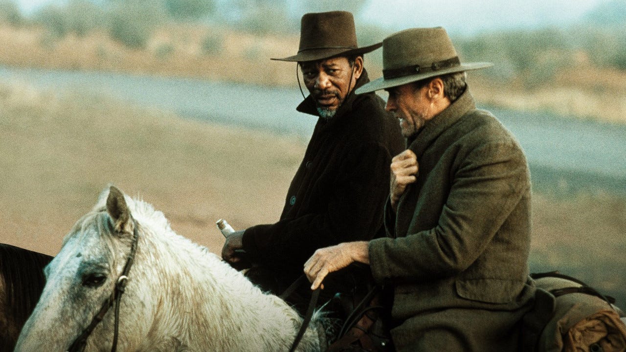 Unforgiven (1992): Clint Eastwood Oscar-Winning Western, Starring Himself,  Morgan Freeman and Gene Hackman in Oscar-Winning Performance