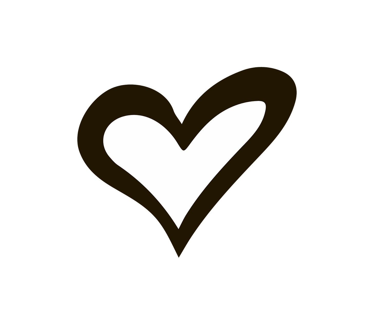 drawing of a heart