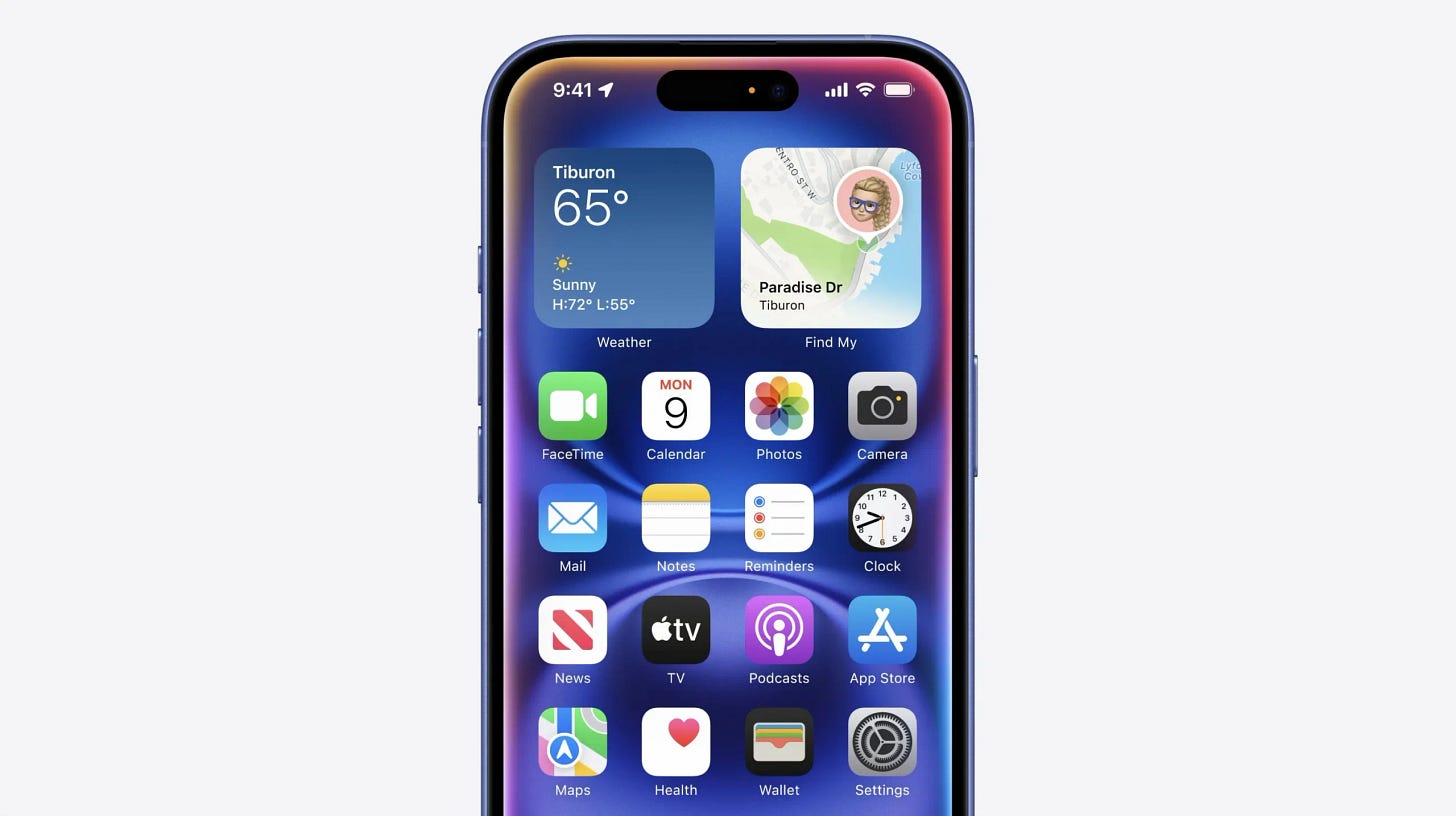 Borde de colores que aparece cuando se invoca a Siri en el iPhone