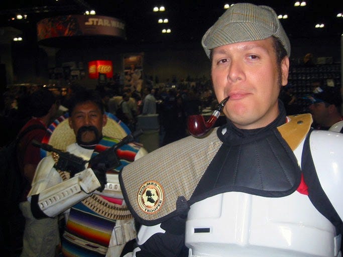 Sherlock Holmes meets Star Wars