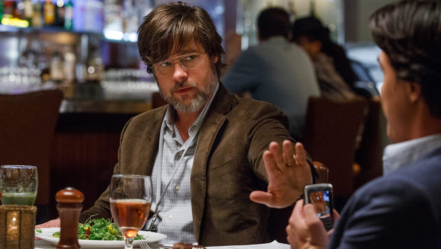Ryan Gosling, Brad Pitt go full un-hot in 'Big Short' Ryan Gosling, Brad Pitt go full un-hot in 'Big Short'