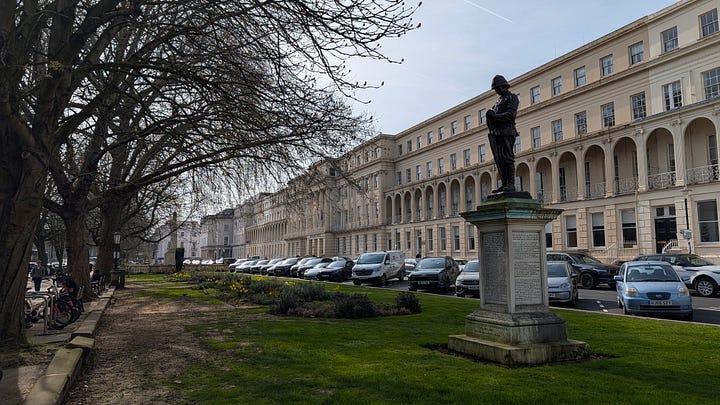 Views of the Regency town of Cheltenham Spa
