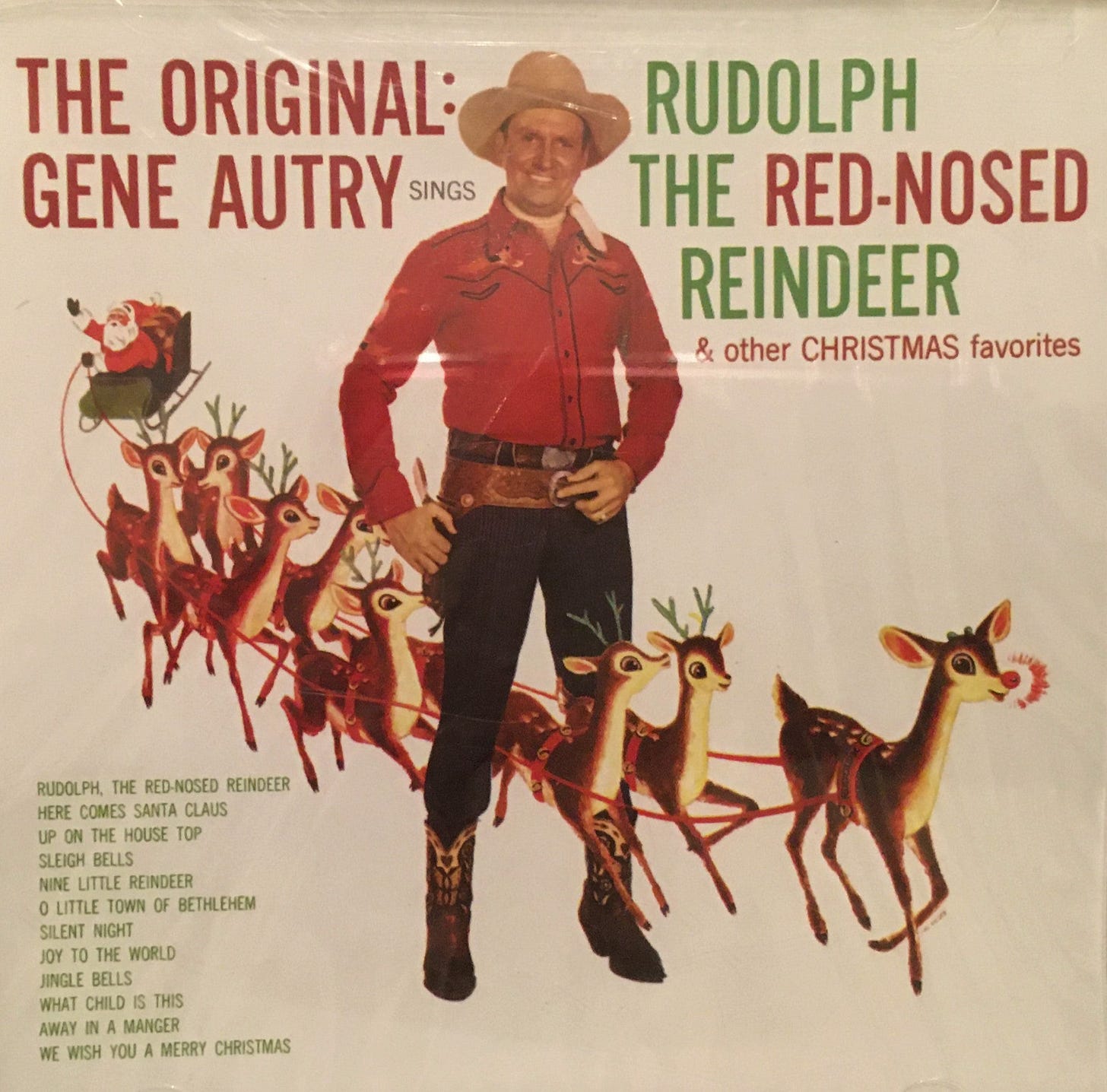 The Original: Gene Autry Sings Rudolph The Red-Nosed Reindeer - OutWest Shop