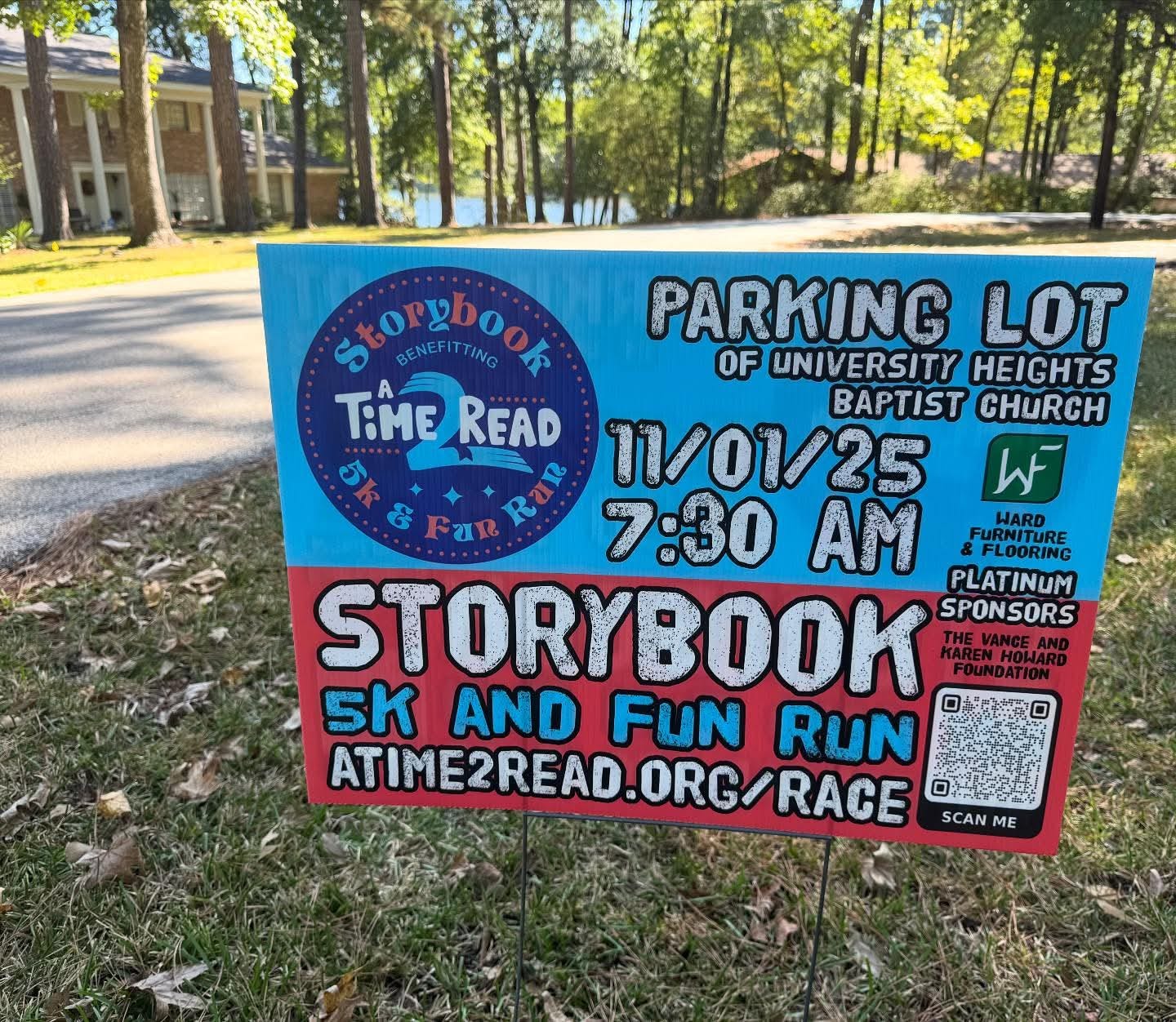 A Time 2 Read Storybook 5K & Fun Run