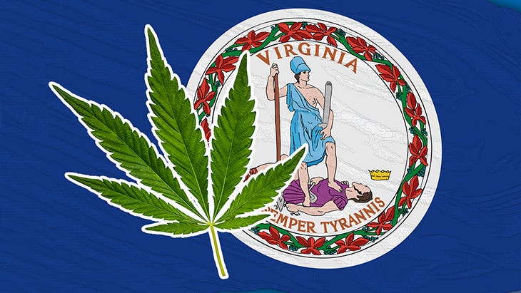 Virginia: Lawmakers Approve Bills Regulating Adult-Use Cannabis Sales, But  Governor's Veto Looms - NORML