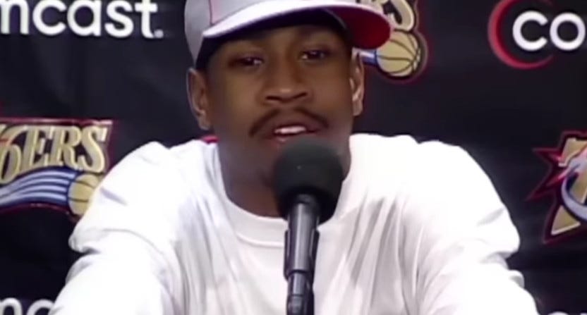 20 years later, new pieces show Allen Iverson's "practice" rant in wider  context