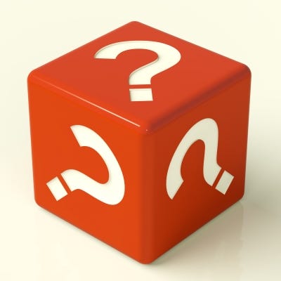 ID-10069208 Question mark dice by Stuart Miles