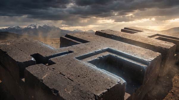 AI-generated featured image inspired by Puma Punku