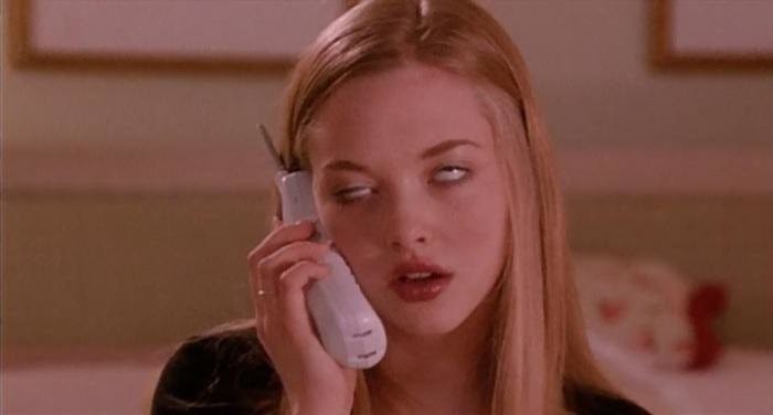Create meme "Karen Smith mean girls, mean girls meme, mean girls rolling  his eyes on the phone" - Pictures - Meme-arsenal.com