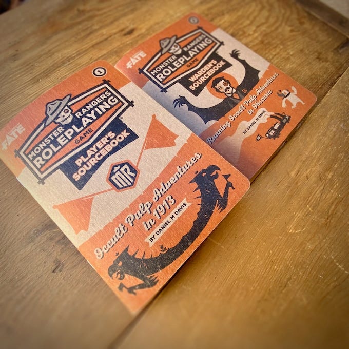 Photo of the book covers