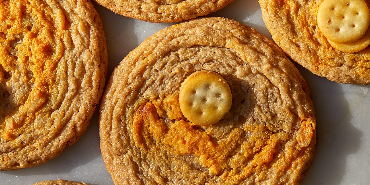 Peanut Butter Cheddar Cookies 