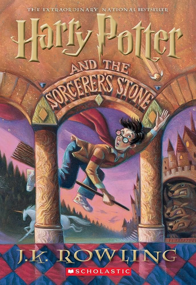Amazon.com: Harry Potter and the Sorcerer's Stone: 9780590353427: Rowling,  J. K., GrandPré, Mary: Books