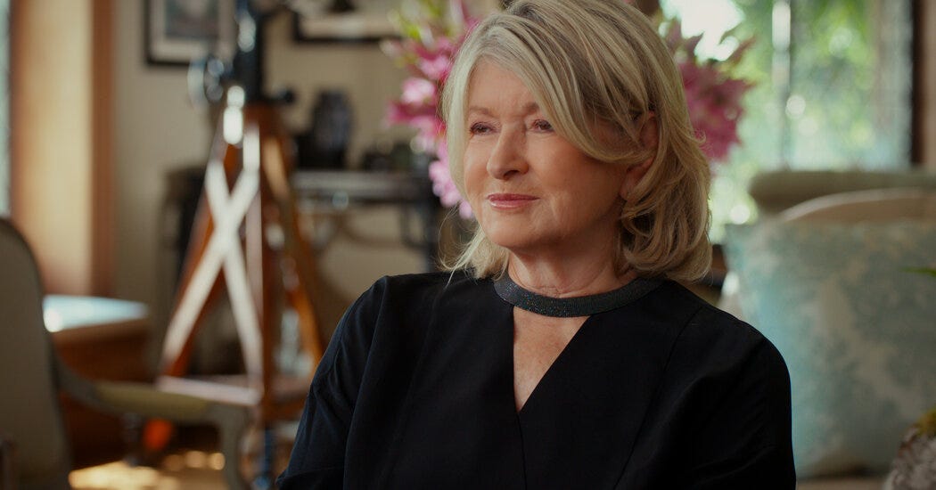 Prickly Martha Stewart Makes for a Bracing Netflix Documentary - The New  York Times