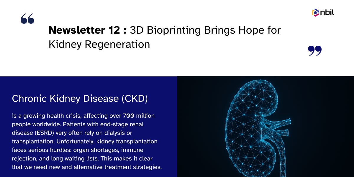 3D Bioprinitng :A New Era for Kidney Repair