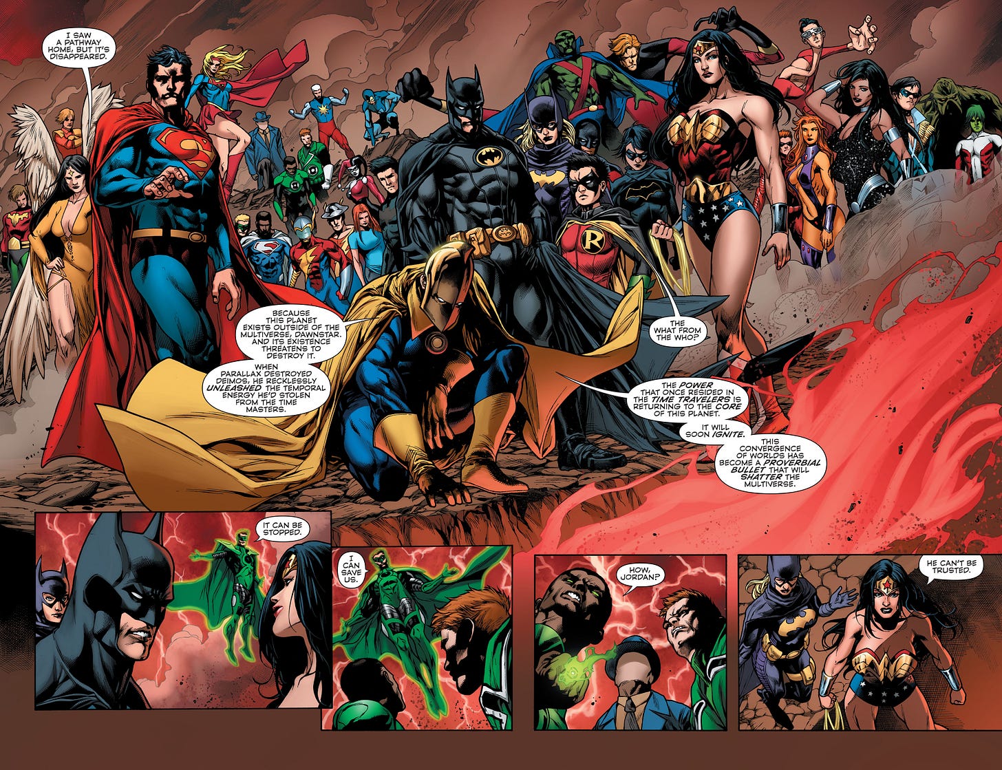 DC Multiverse heroes in Convergence. DC Multiverse heroes in Convergence.
