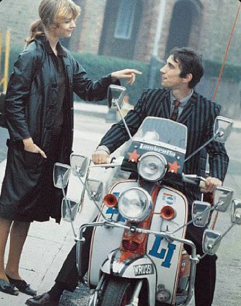 The Mods, Mod fashion, Mod scooters