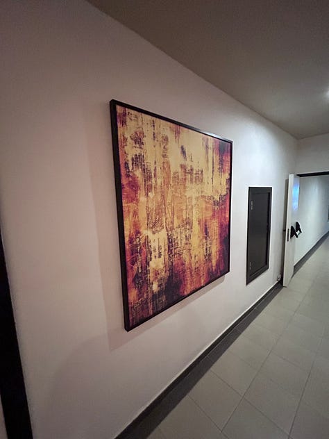 Art at RIU hotel.