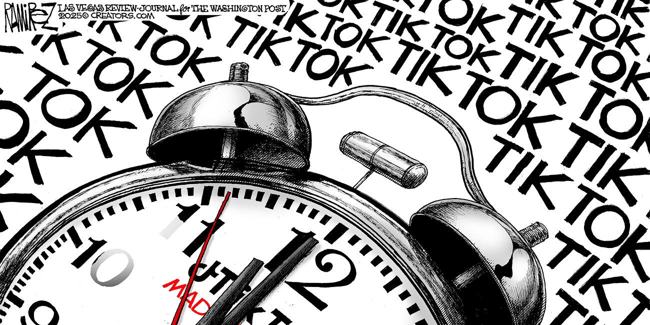 Michael Ramirez: Tik Tok 1-17-25