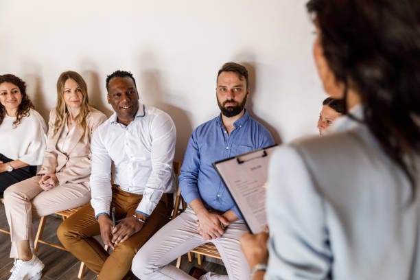 2,000+ Waiting In The Queue For Job Interview Stock Photos, Pictures &  Royalty-Free Images - iStock