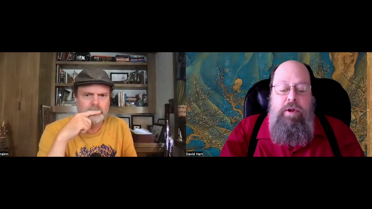 A Conversation with Rainn Wilson - by David Bentley Hart